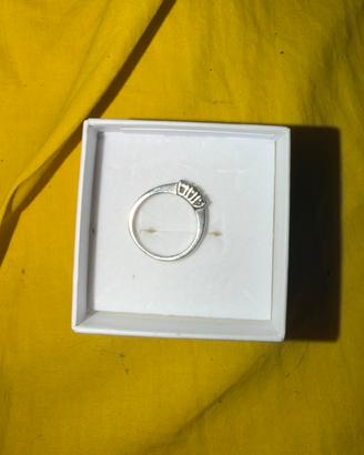 Anello trilogy argento 925