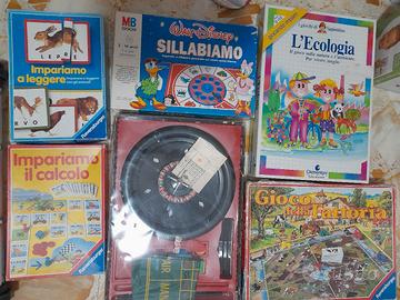 Giochi in scatola vintage..anni '80 .."90