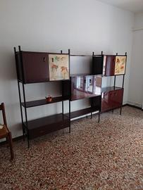 libreria vintage per soggiorno