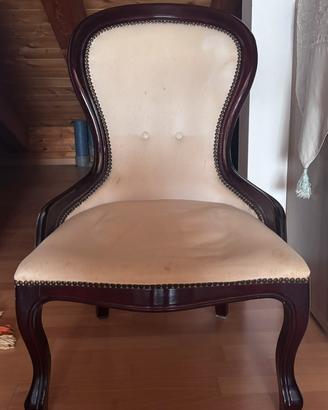 Sedia/Poltrona Epoca da restaurare