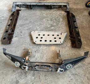 Mercedes G paraurti pedane laterali uso gravoso
