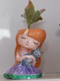 vasetto per piante grasse  o porta candela