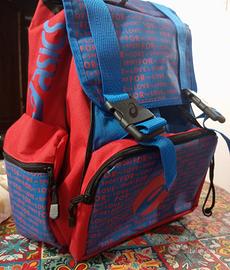 Zaino Asics Vintage "Sport for Love" - Rosso/Blu