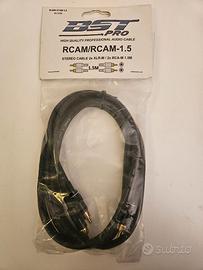 Coppia Cavi Rca-Rca BST Pro - 1.5m - High Quality