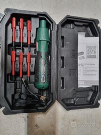 giravite elettrico isolato parkside 4v 