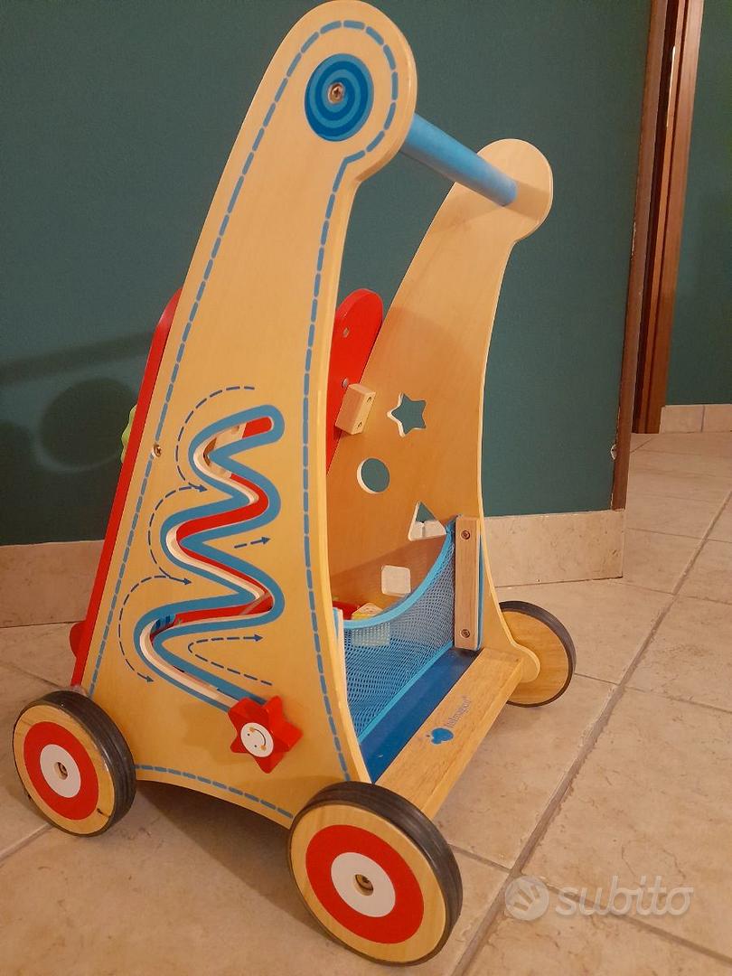 Carrello primi passi legno - Tutto per i bambini In vendita a Verona