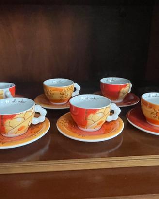 THUN Set 6 Tazze da Colazione con Piattini