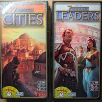 7 Wonders: espansioni Cities e Leaders in italiano