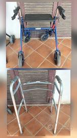 Set di 2 deambulatori da interno e esterno