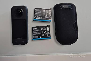 Insta 360 x3 con 2 batterie