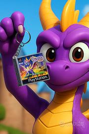 Portachiavi PS1 - SPYRO THE DRAGON