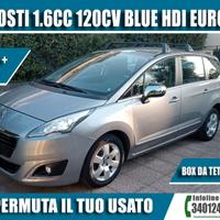 2016 PEUGEOT 5008 7 POSTI 1.6CC 120CV BLUE HDI