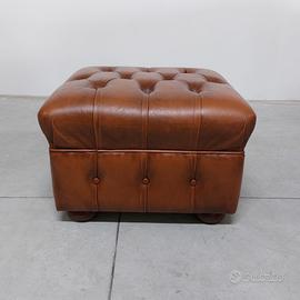 Puff chester... poggiapiedi chesterfield vintage 