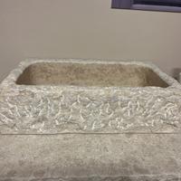 Lavabo da bagno in pietra d’istria