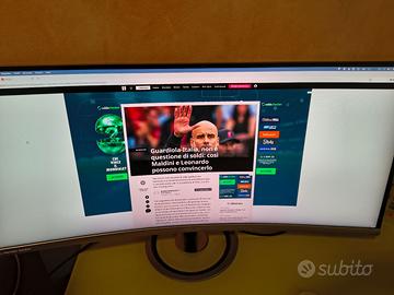 Monitor Asus MX34VQ da 34'' audio harman/kardon