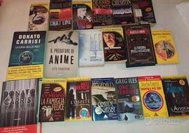 Lotto libri gialli e thriller 