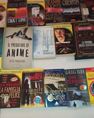 Lotto libri gialli e thriller 