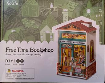 Rolife DS008 Free Time Bookshop - Kit DIY Nuovo