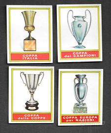 Figurine PANINI 1979-80 con VELINA - 4 COPPE