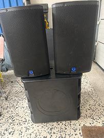 Inpianto audio Turbosound