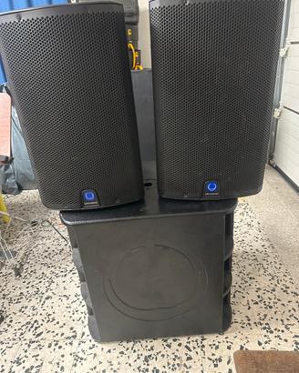 Inpianto audio Turbosound