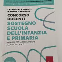 CONCORSO DOCENTI SOSTEGNO SCUOLA DELL'INFANZIA E P