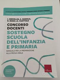 CONCORSO DOCENTI SOSTEGNO SCUOLA DELL'INFANZIA E P