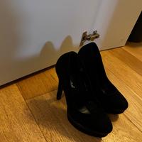 Décolleté con tacco e plateau n.35