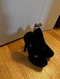 Décolleté con tacco e plateau n.35