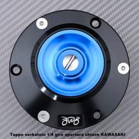 Tappo serbatoio 1/4 giro apertura chiave KAWASAKI