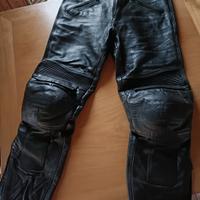 Pantaloni pelle x moto