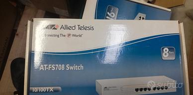 SWITCH DI RETE 8 PORTE ALLIED TELESIS AT-FS708