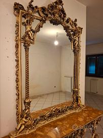 maestosa consolle barocco veneziana