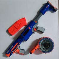 Nerf Raider CS-35 con caricatori e dardi funziona