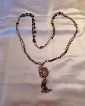 Collana Gas Bijoux con ciondolo stile vintage