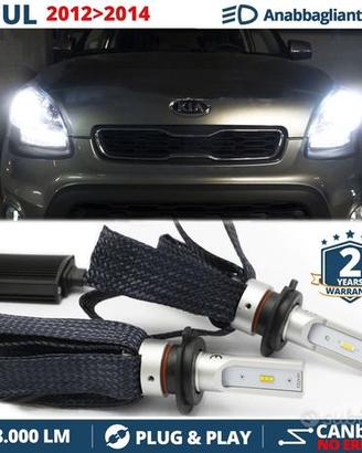 Kit Lampadine LED per Kia Soul ANABBAGLIANTI H7
