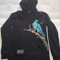 Felpa unisex con cappuccio Dolly Noire