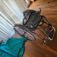 carrozzina rigida pantera total carbon 