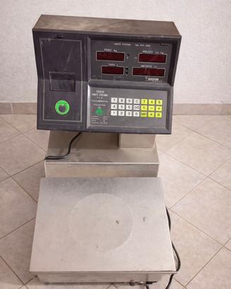 Bilancia elettronica da ristorante con stampante