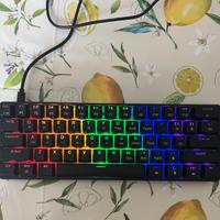 Tastiera meccanica DIERYA 61SE con LED RGB