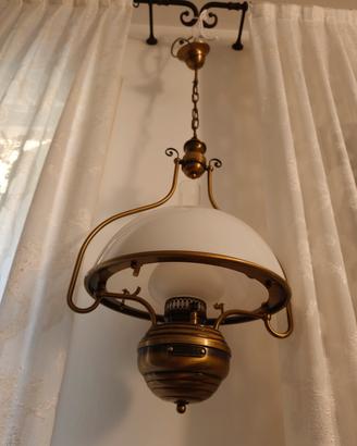 Lampadario da cucina anni 80