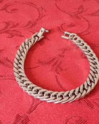 Bracciale uomo FaithHearth in acciaio 316l