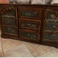 Mobile cassettiera etnico