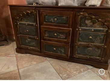 Mobile cassettiera etnico