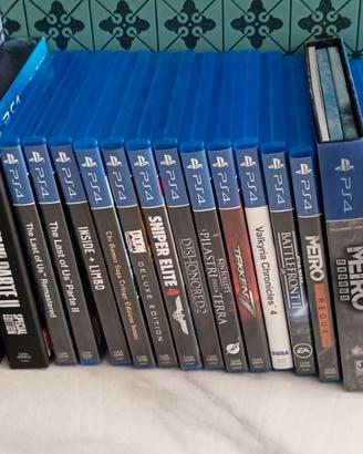 Lotto Collezione PS4 e PS5 - 80+ Titoli (Steelbook