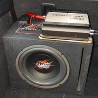 Subwoofer auto con amplificatore 