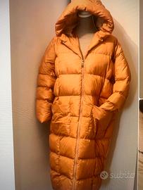 Piumino tg M  ,arancio zucca brillante