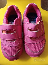Reebok scarpa bambina n.22 rosa