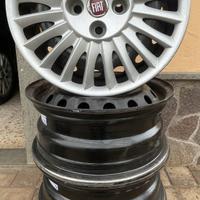 Cerchi 15'' Acciaio per modelli Fiat