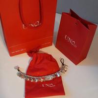 Bracciale Uno de 50 Argento nuovo confezionato